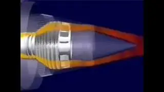 How jet engines work (turbofan animation)