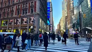 NYC LIVE Exploring Manhattan First Day of Winter 2023 ( 21 December)