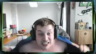 levo rages and tears his shirt off