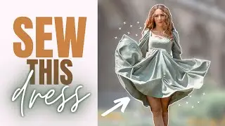 SEW this CUTE DRESS with me (FULL TUTORIAL + pattern) - THISISKACHI DIY
