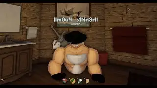 Roblox - Buff GUY scary everyone