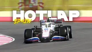 F1 2021 | Spain Online Hotlap (1.14.999 + Slipstream)