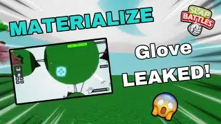 New Materialized Glove Leaks! (Roblox Slap Battles Leaks)