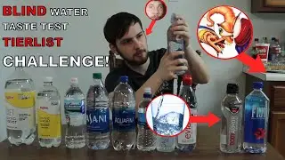 BLIND WATER TASTE TEST CHALLENGE!!! CAN WE FIND THE REAL WATER!?!?!