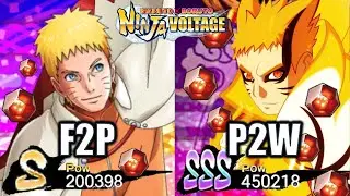 The SECRET of P2W vs F2P (Part 2)... | Naruto x Boruto Ninja Voltage