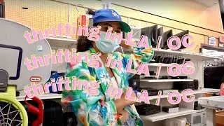 THREE DAY THRIFTING MARATHON | come thrift with me in LA/OC