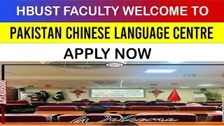 Welcome of HBUST University Faculty to Pakistan Chinese Language Base Students