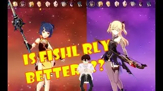 Genshin Impact Bow vs Polearm | Fischl vs Xiangling | My Simple Experiment Only Normal Attack