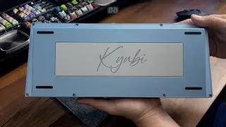 Kyubi kit 75% with Kyubi Keygeek Clacky switches