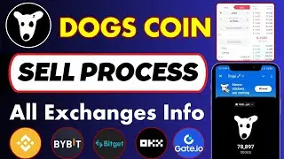 How To Sell Dogs Coins Complete Process Step By Step All Exchange's | Dogs Airdrop Withdrawal #Dogs