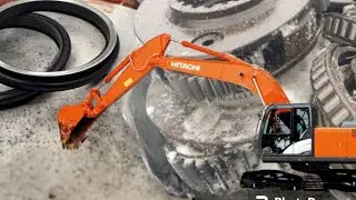 Ремонт редуктора хода | HITACHI ZX240-5G