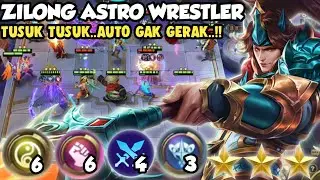 AUSTUS 3 HYPER ZILONG ASTRO POWER WRESTLER B3 TERKUAT | MAGIC CHESS MOBILE LEGENDS