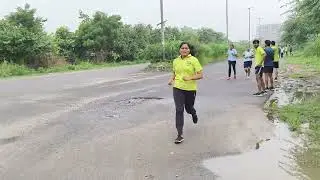 CPO SI 800 meter running  Girls timing || CPO physical training 800 mtr running || #cpo #800