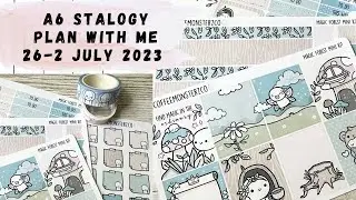 A6 Stalogy || Plan with me || 26-2 July 2023