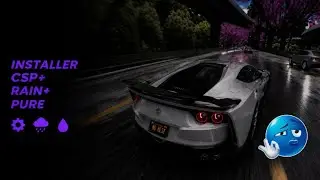 HOW TO INSTALL CSP + PURE + RAIN , ASSETTO CORSA (5MIN) 🤯💪
