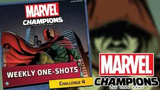 Marvel Champions Week 4 One-Shot Challenge Mode - Thor + Bishop vs Expert Hood!