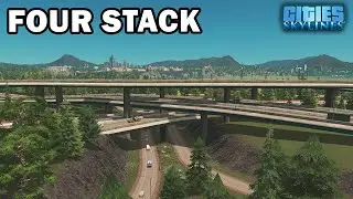 Improving Traffic with a MAJOR Network Re-Work in Cities Skylines!
