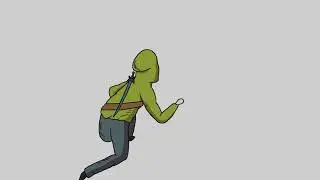 OpenToonz animation steps example