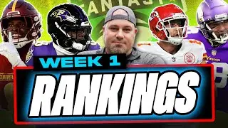 MUST USE RANKINGS for Week 1 Fantasy Football - Fantasy Football Rankings