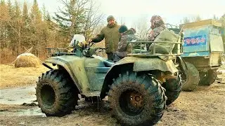 С ДРУГОМ НА НЕСКОЛЬКО ДНЕЙ РЫБАЧИТЬ ПО ОТКРЫТОЙ ВОДЕ ,В ГЛУХИЕ МЕСТА НА БОЛОТОХОДЕ.