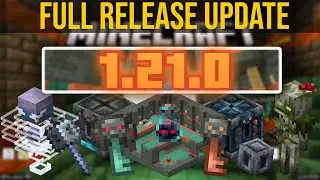 MCPE 1.21.0 Official full release - ⚔️ The Tricky trials 🎥