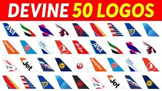 Devine le LOGO des COMPAGNIES AÉRIENNES ✈️🌍🧠✅ | Quiz Logo 2024