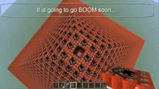 MineCraft: epic TNT pyramid