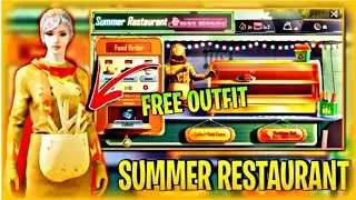 Pubg Mobile Summer Restaurant Event Full Explain Free Permanent Outfit Pubg Mobile Today Event