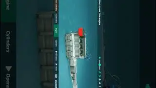 four stroke Otto engine 3d game || app link in description #shorts #4strokeengine