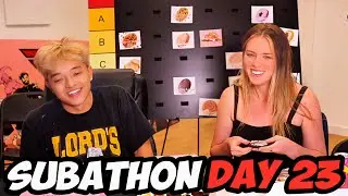[RECAP]🔴Jason's Subathon Day 23🔴TIERLIST w/ QTCinderella🔴FaZe Game Night🔴Shopping w/ FaZe Boys🔴