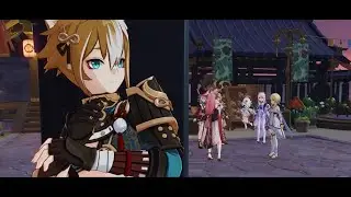 Yae wants to play with Gorou - Genshin Impact