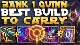 Rank 1 Quinn Shows You Why Building Tank Items Is The BEST Way To Play Quinn!
