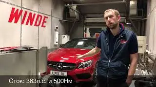 Чип тюнинг Mercedes w205 С43: ожидание и реальность