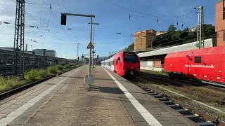 Ausfahrt Süwex RE 1 nach Mannheim Hauptbahnhof in Koblenz Hbf