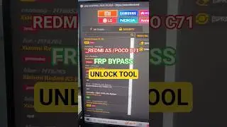 Redmi A5 / POCO C71 Frp Bypass Unlock Tool ( Latest Version ) 