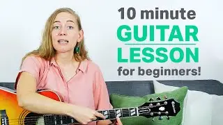 Guitar Tutorial - First Guitar Lesson For Beginners