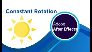 How to use Constant Rotation Expansion in After Effects. #rotational_motion