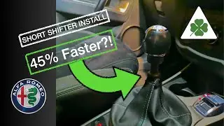 SHORT SHIFTER INSTALL GUIDE | ALFA MITO QV | 4H-TECH