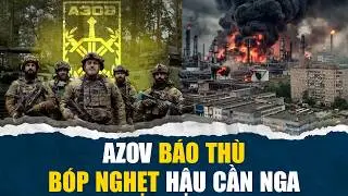 🔴Azov returns for revenge: delivering a thunderous strike to Russian logistics in Mariupol