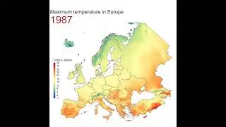 🌡️ HOTEST temperatures for the last 50 years 