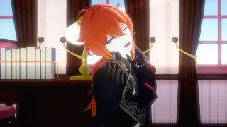 Chika Dance But It's Diluc 【Genshin Impact MMD】