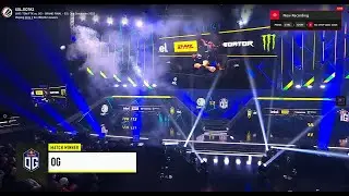 OG REACTION AFTER winning Grand final ESL One Stockholm Dota2