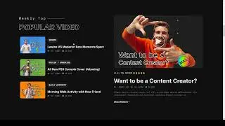 MAX - Content Creator Elementor Pro Full Site Template Kit videographer 15