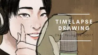 [Timelapse drawing] Choi Youngjae - Fall in love