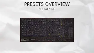 FB 3300 (Full Bucket Music) | Presets overview | No talking FREE VST