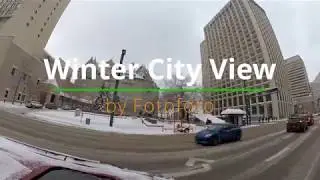Edmonton Winter City View