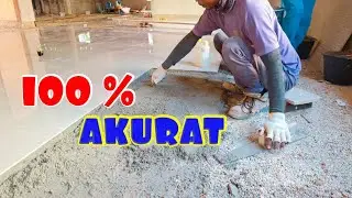 cara menentukan posisi awal pasangan granite..