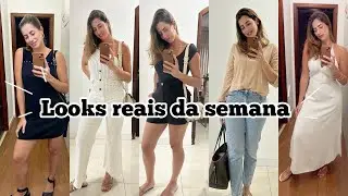 Looks Reais | look trabalho e look final de semana |