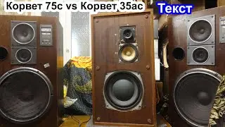 Сравнение Корветов 75ас-001 и 35ас-208 , текст
