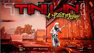 Tini Lin PUBG montage | Editing montage | ft . Am david gaming